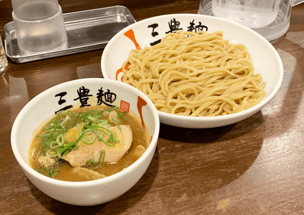 三豊麺 南方店 特製濃厚魚介つけ麺